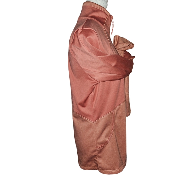 The North Face Womens Light Coral Pink Cinder 100 Full Zip Jacket Size Large - Picture 6 of 15